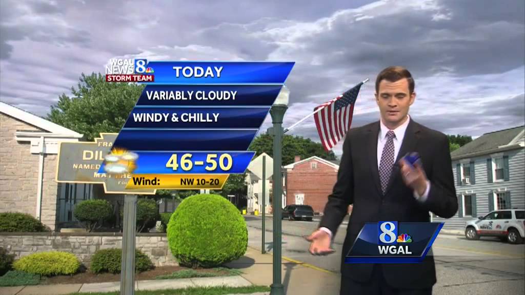 Brisk & chilly start to the weekend - YouTube
