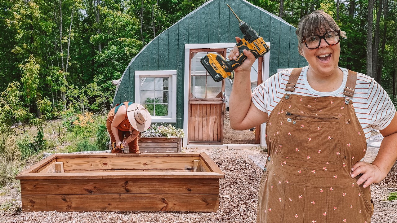 We Waited Years to Build This Cottage Garden! + Spring on the Land