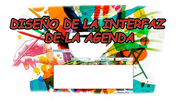 Interfaz de una agenda en java "Proyecto Agenda JAVA"