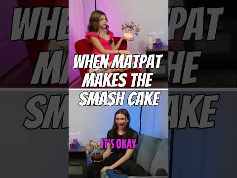 MatPat makes it on to one of the smash cakes #MatPat #teen #bff #podcast  #shorts #gametheory