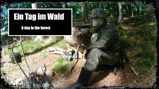 🔥Ein Tag im Wald | A day in the forest 🔥[Mit dem Hauptmann | with the Hauptmann]