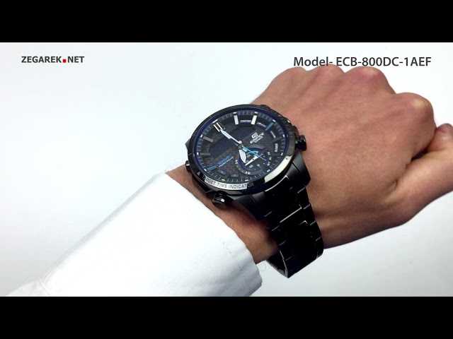 Casio EDIFICE Premium ECB-800DC-1AEF BLUETOOTH SYNC LCD