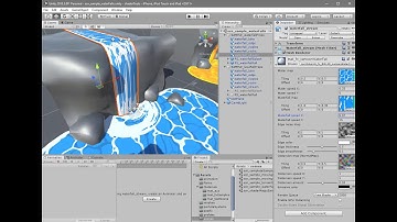 ZerinLABS - Waterfall & water ripples shader TUTORIAL (Shader Pack : Cartoon Landscape)