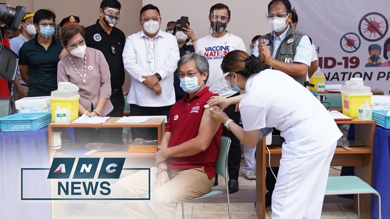 Philippine General Hospital Director receives first legal COVID-19 shot in PH | ANC
