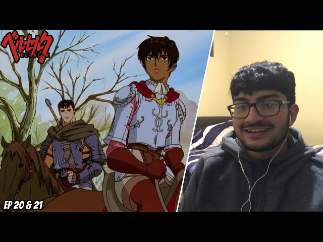 Guts is back to help the Band of The Hawk?  Berserk (1997) Episode 20 and  21 Reaction 