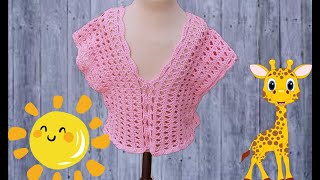 Descubre El Encanto Del Verano Con Un Poncho Playero a Crochet