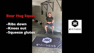 Bear Hug Squat