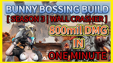 They really Buffed Bunny HARD this time // NEW Bunny Build (Bossing) // The First Descendant (TFD)
