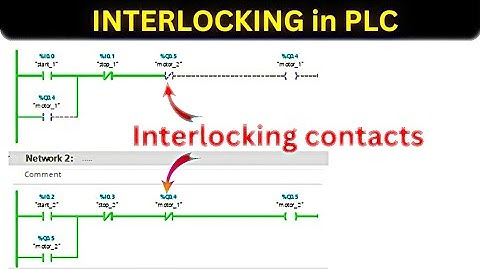 Interlocking in PLC | Tia Portal Tutorial