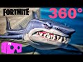 Shark Attack 360 VR 🦈 Fortnite Season 3 Virtual Reality Gameplay