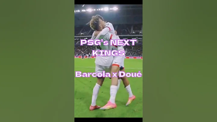Next Season’s Monsters. You’ve Been Warned. #football #soccer#psg #duo #future #Doué#barcola