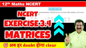 #16 Matrices NCERT Exercise 3.4 Solved, Matrices NCERT Class 12 Maths, Class 12 Maths NCERT Matrices