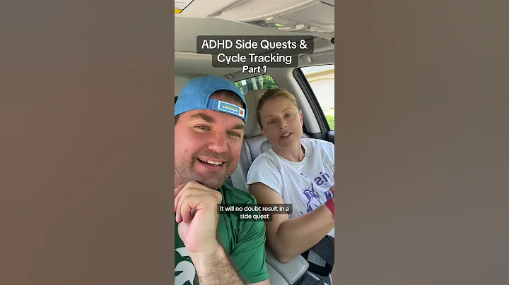 ADHD Side Quests & Cycle Tracking: Part 1 #marriage #adhd
