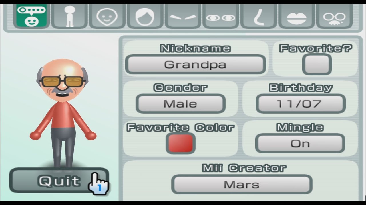 Grandpa - Jerma985 - Mii 1504 - YouTube
