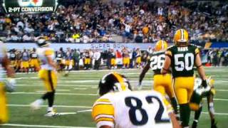 Randel El 2-pnt conversion SuperBowl XLV45 GB PIT