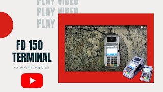 FD-150 Credit Card Terminal Demo - How to run a transaction, add tips and more.