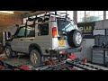 Landrover discovery 2 td5 in for stage 1 custom rolling dyno tuning and popcorn hardcut limiter 