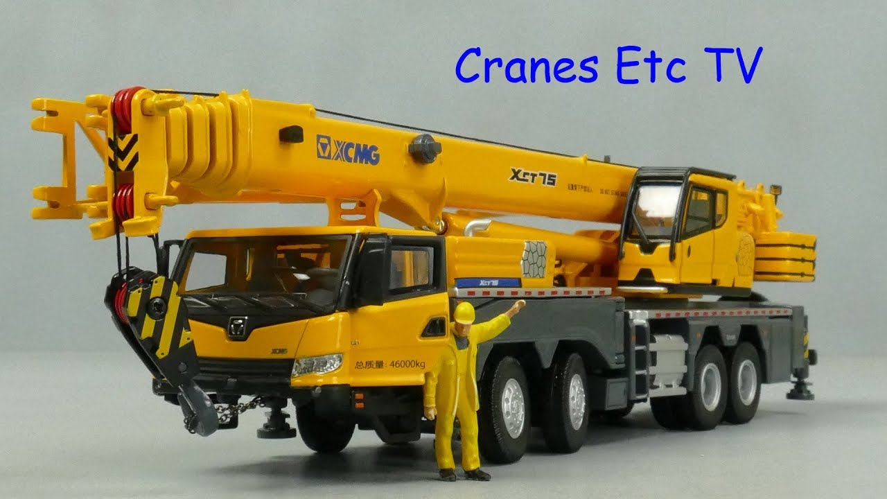 Yagao XCMG XCT75 Mobile Truck  Crane  by Cranes  Etc TV YouTube