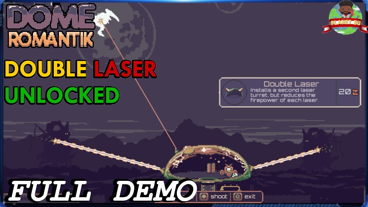 Dome Romantik DOUBLE LASER UNLOCKED! Gameplay // Full Demo
