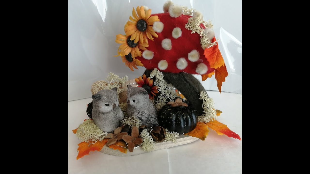 DIY Petite créa d'Automne en musique