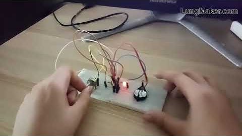 หรี่ความสว่างหลอดไฟ LED ด้วย  ATtiny85 PWM