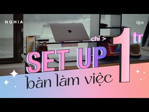 Video CHỈ HƠN 1 TRIỆU - SET UP BÀN LÀM VIỆC CỰC CHILL cùng... - youtube