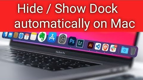 MacOS Sonoma and Ventura: Auto Hide and Show Dock Tutorial|A step by step guide|ITFO