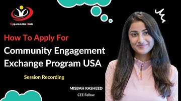 How To Apply For Community Engagement Exchange Program In USA (CEE) 2023-24 | Fully Funded Exchange
