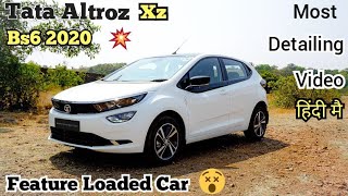 Tata Altroz xz bs6 2020 | Detailed Review in Hindi 