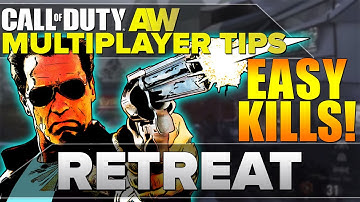 Advanced Warfare ★ IMPROVE YOUR K/D RATIO - "RETREAT" STRATEGY - BEST SPOT! (COD AW Map Guide)