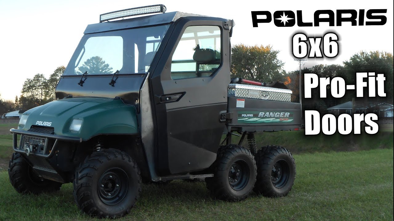 04 Polaris Ranger 6x6 Power Window Door Install Part 1 YouTube
