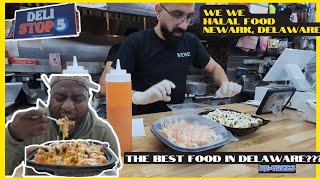 The Best Food in DE????? WeWe Halal Food ?Chopped Cheese over rice and more