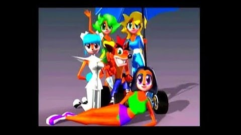 Crash Team Racing PS1 Scrapbook