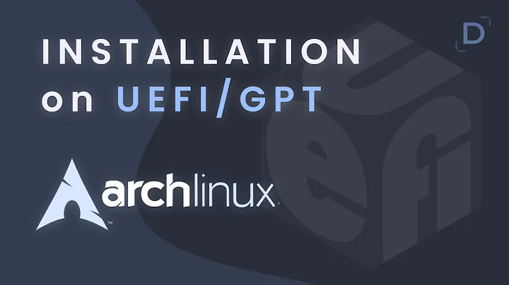How to install Arch linux on UEFI/GPT | 2021 | Dwix