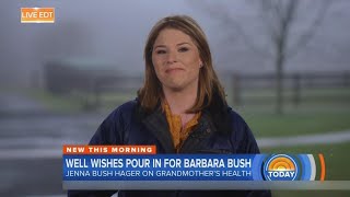 Jenna Bush Tears Up on ‘Today’ Talking About Grandma Barbara Bush