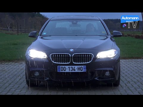 2016 BMW 5-series LCI - Adaptive LED (60FPS) - YouTube