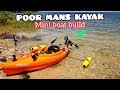 Motorized fishing kayak diy  how to install trolling motor on kayak