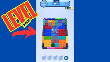 Color Block Jam Level 792 Walkthrough / Solution