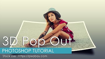 Photoshop Tutorial |  How to Make a 3D Pop Out Photo Effect