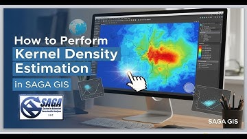 Kernel Density Estimation (KDE) uitvoeren in SAGA GIS