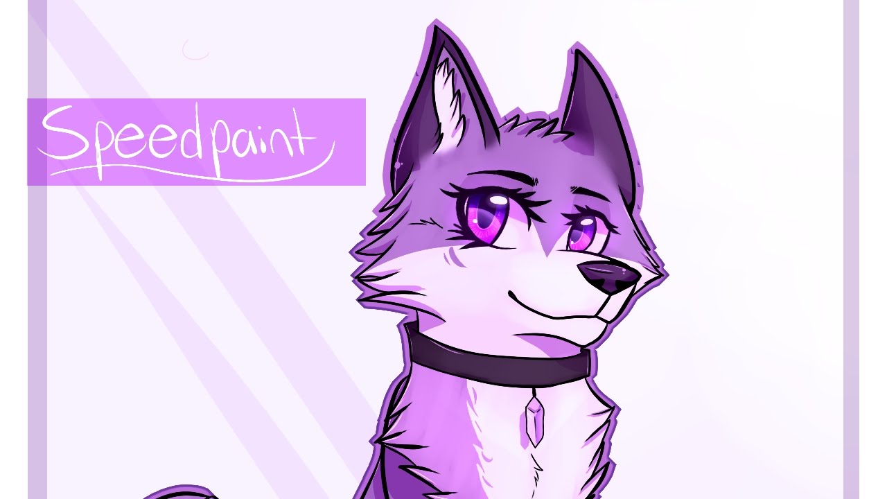 Wolf Speedpaint - YouTube