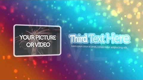 After Effects Project Files - Particles in Color - Audio Included! - VideoHive