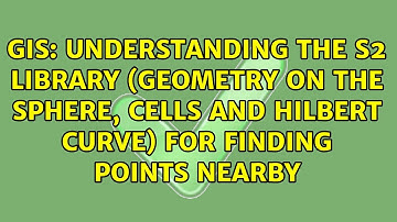 Understanding the s2 library (geometry on the sphere, cells and Hilbert curve) for finding...