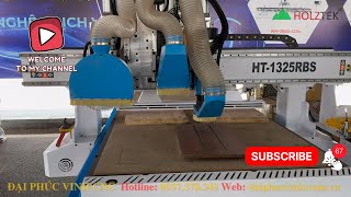 Review Máy CNC 2.5D Holztek HT-1325RBS – Cắt, Khoan, Phay Đa Năng!