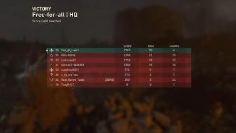 HQ Free For All is Trash! *Spawns* [WW2]