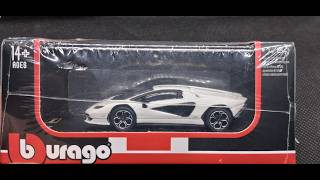 UNBOXING OF 1/64 SCALE LAMBORGHINI COUNTACH BY BBURAGO Lamborghini Countach Scale Model