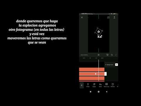 Tutorial letras explosivas (Cap Cut)
