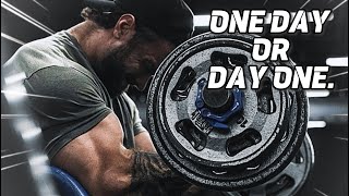 GYM MOTIVATION - ONE DAY OR DAY ONE (Train music) Resimi