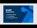 3D Business card design in CorelDRAW | Visiting card design | Coreldraw tutorial | Graphic design