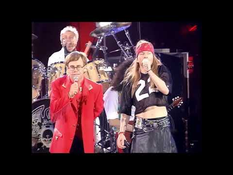 Queen: Elton John x Axl Rose - Bohemian Rhapsody 4K 60Fps!